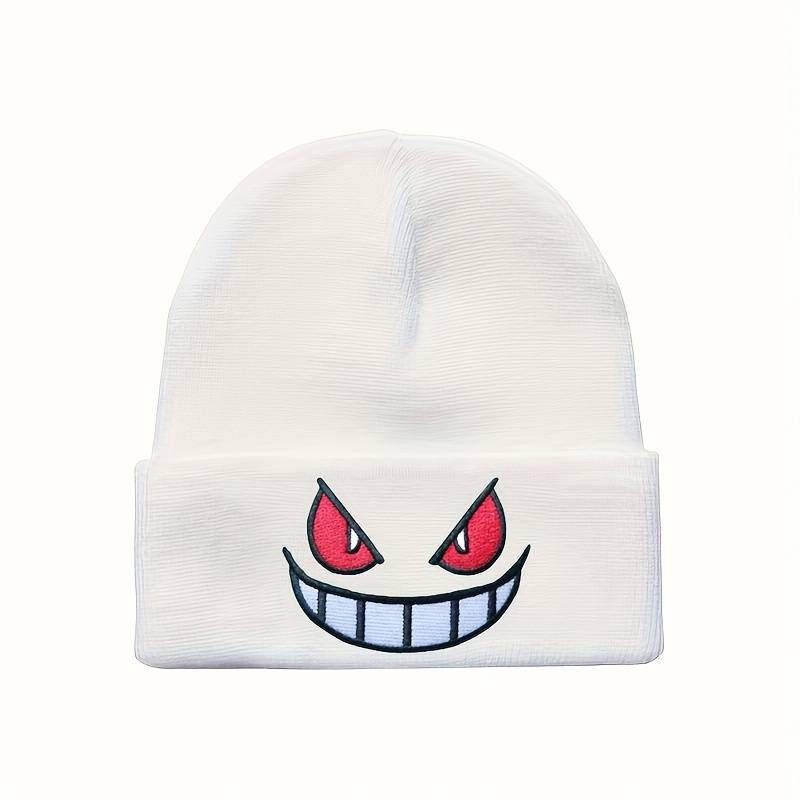 Smil med øyne Lue Beanie Flere Farger