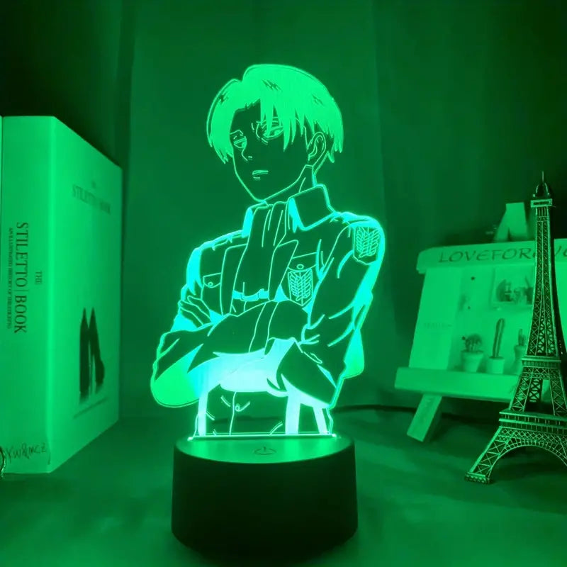 3D-LED Lampe Anime