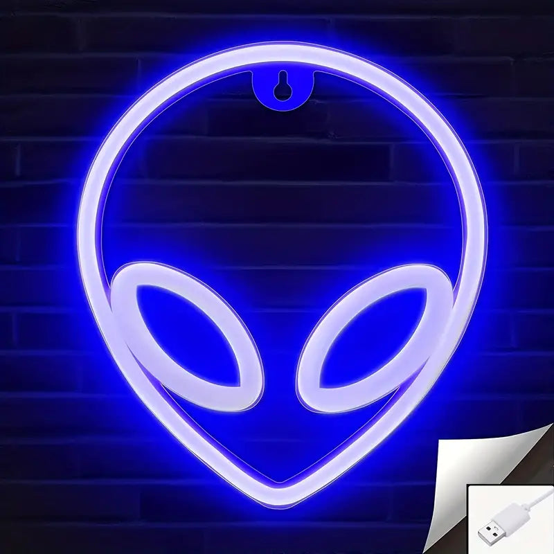 Alien LED-Neon Lampe