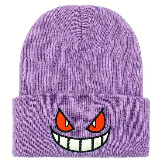 Smil med øyne Lue Beanie Flere Farger