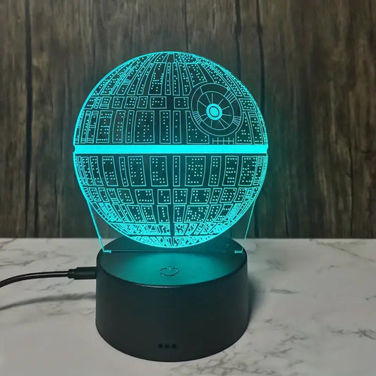 3D LED-Lampe Star-Wars