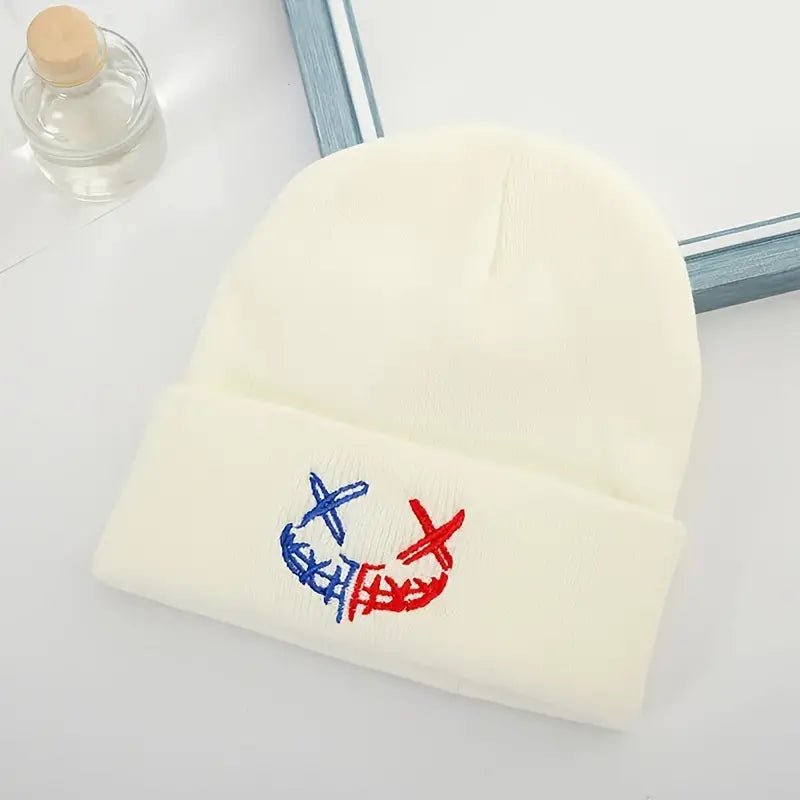 X X Smiley Beanie