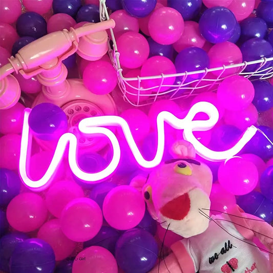 Love LED-Neon Lampe