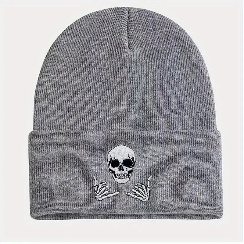 Skull Beanie flere farger