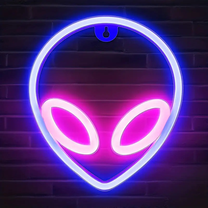 Alien LED-Neon Lampe