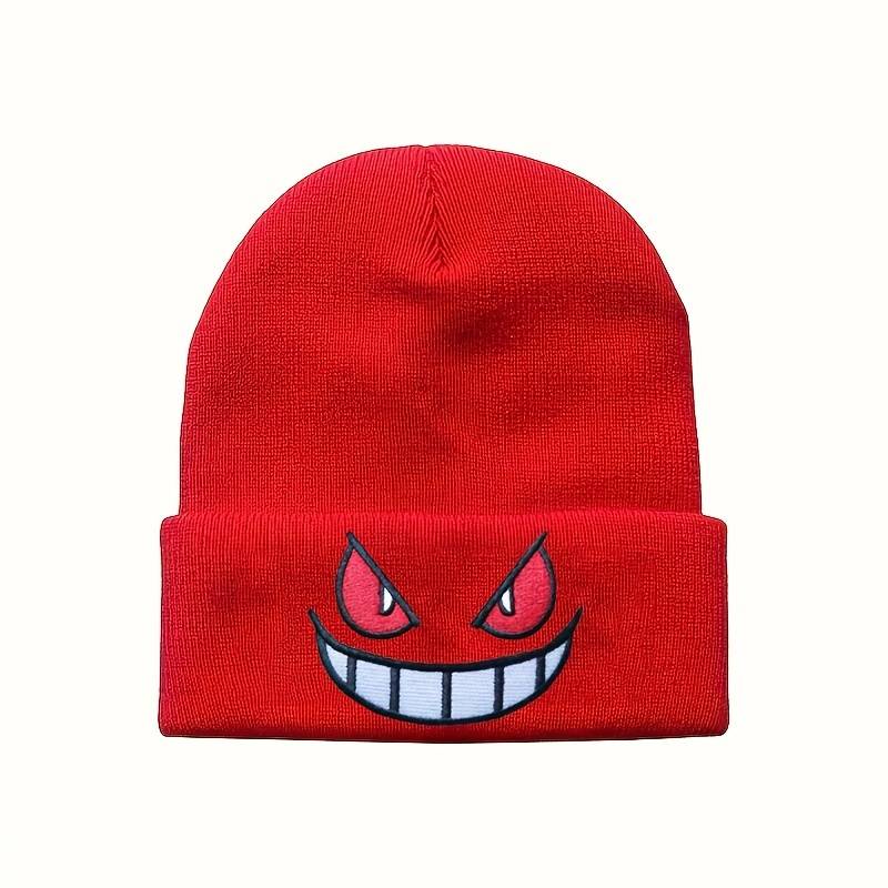 Smil med øyne Lue Beanie Flere Farger