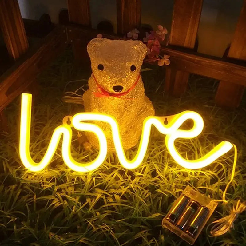 Love LED-Neon Lampe