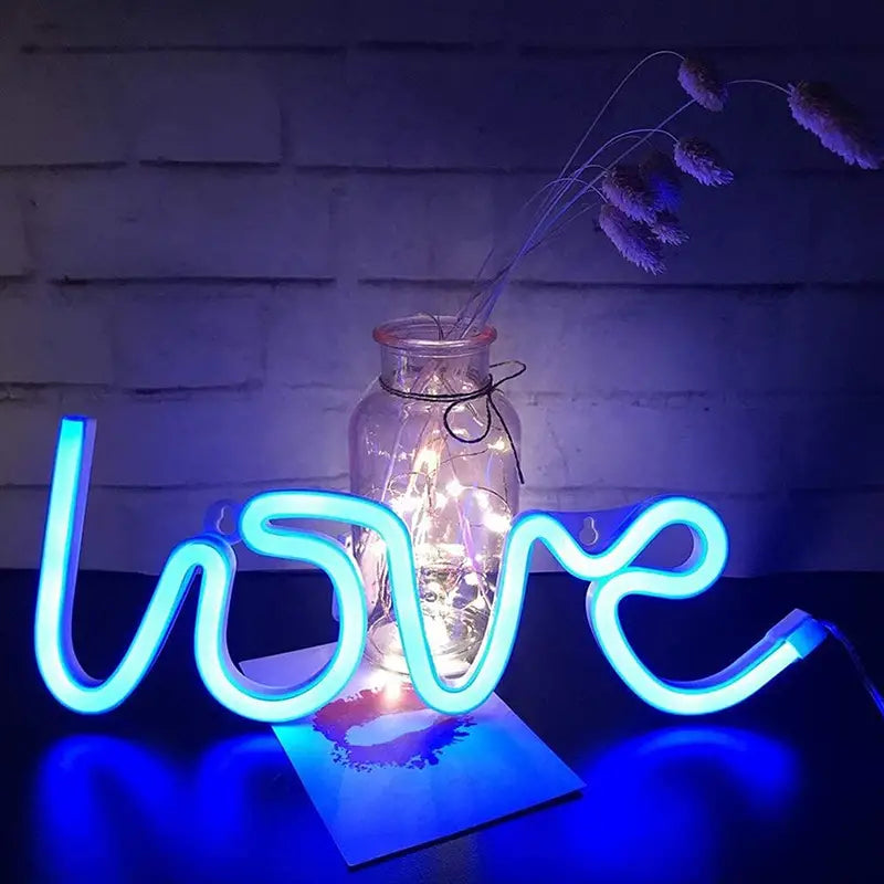 Love LED-Neon Lampe