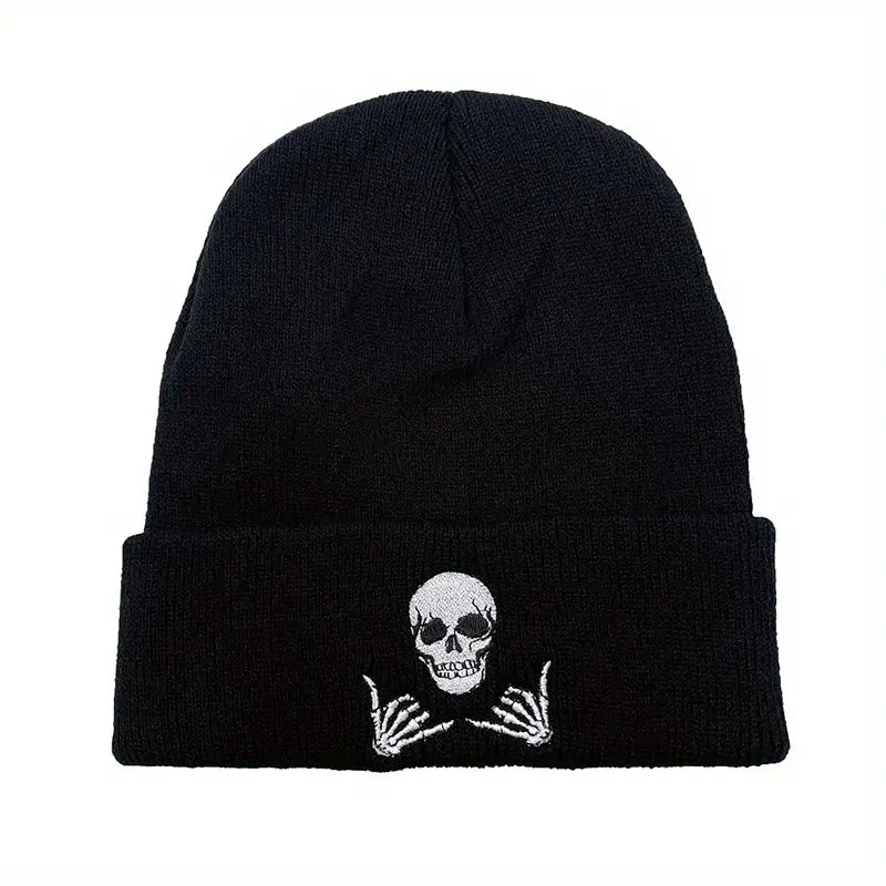 Skull Beanie flere farger