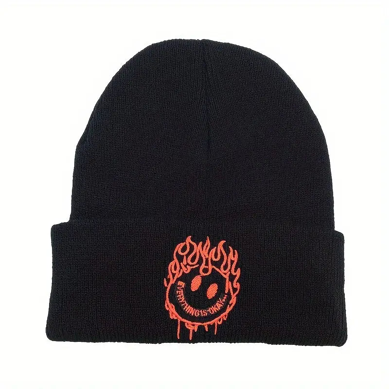 X X Smiley Beanie