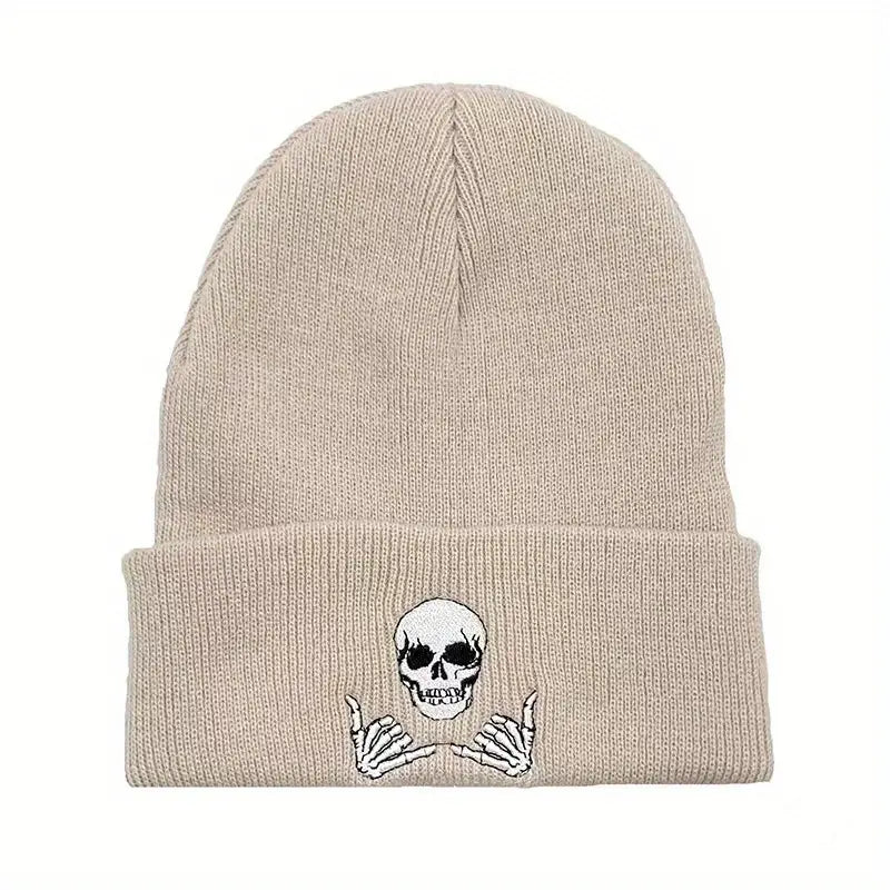 Skull Beanie flere farger