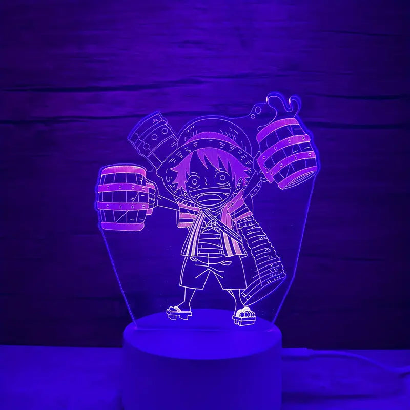 3D-LED lampe Anime