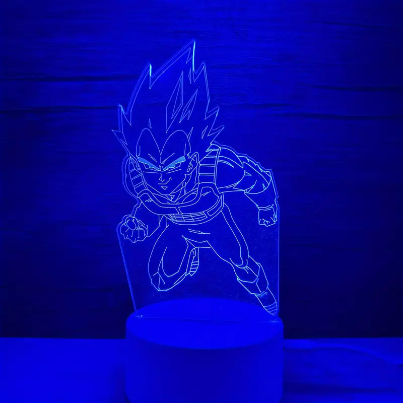 3D-LED Lampe Anime