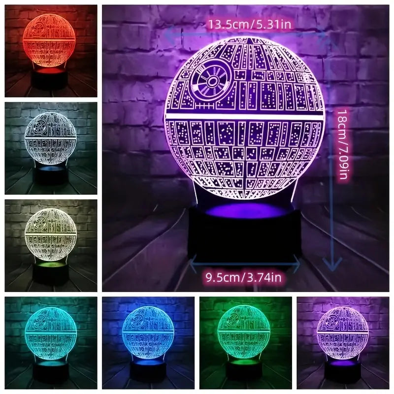 3D LED-Lampe Star-Wars