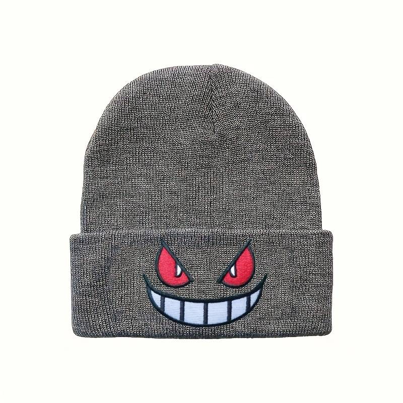 Smil med øyne Lue Beanie Flere Farger