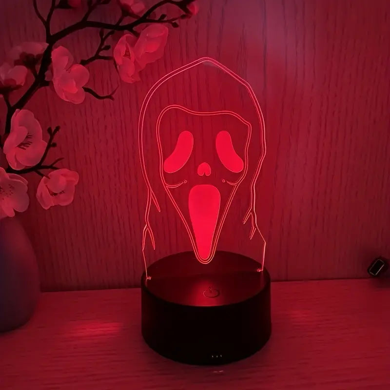 3D-LED Lampe Spøkelse